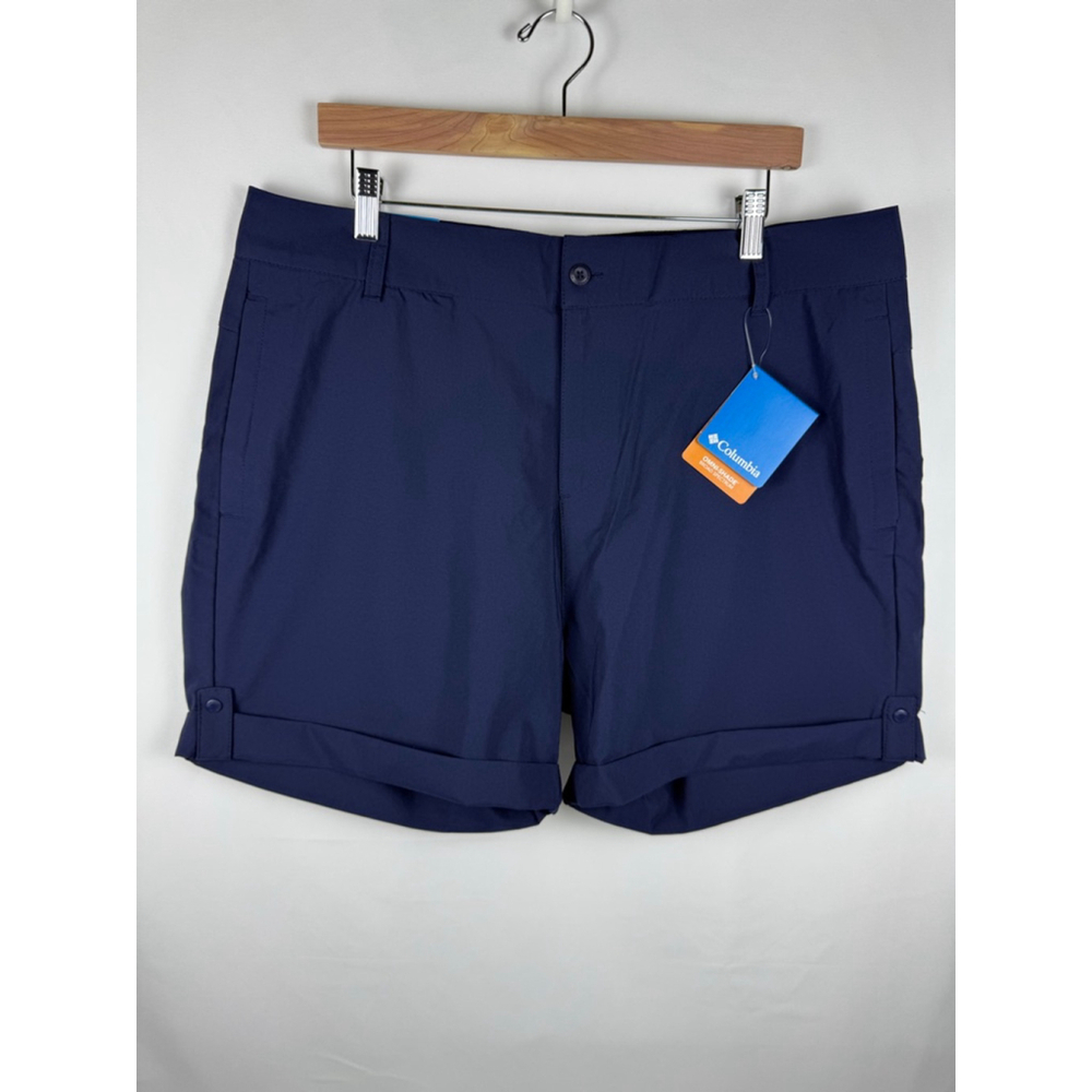 Women's Columbia Silver Ridge Utility Shorts Navy Size ‘16W Short’